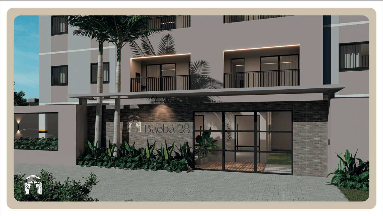 Fachada do Baoba 28 Residence